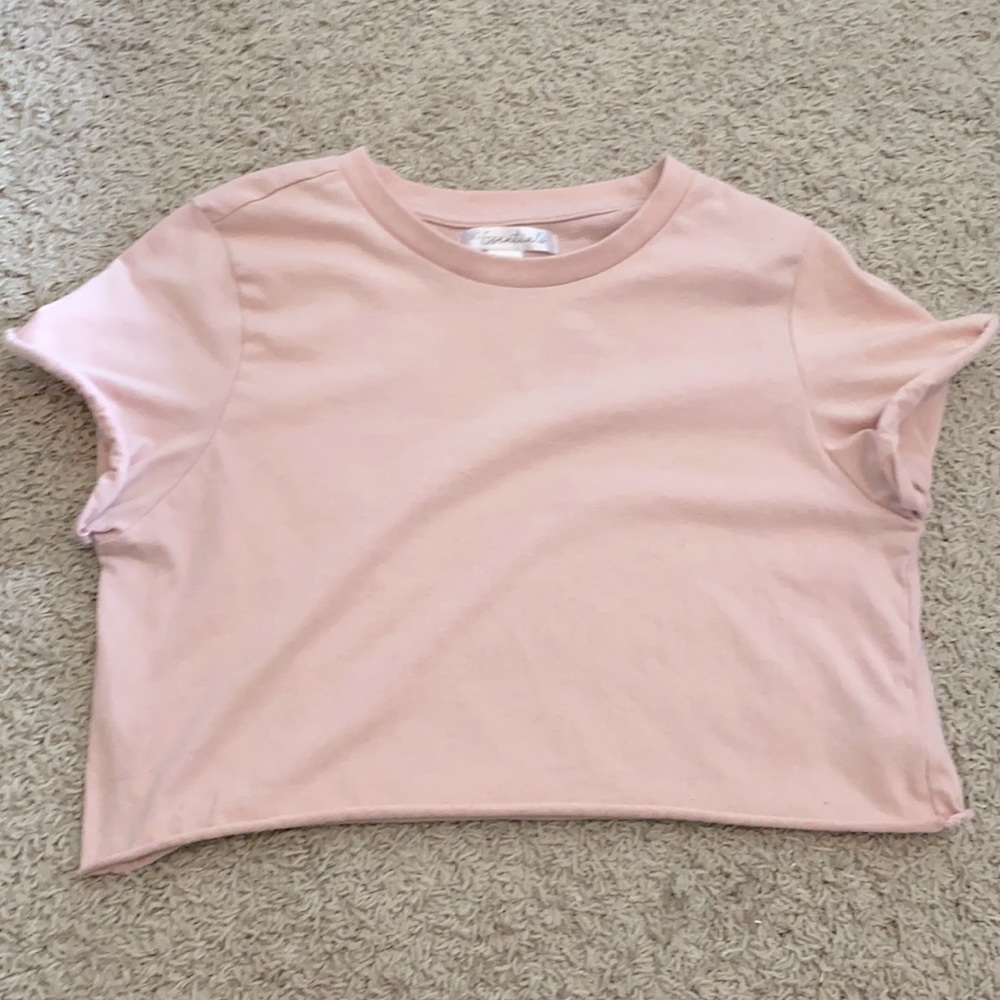 Pink cropped T-Shirt